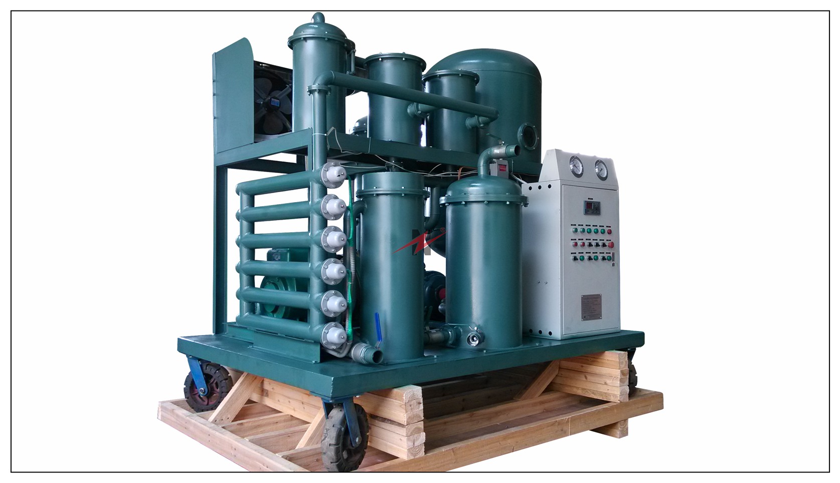 TYA-M Enclosed Mobile Type Vacuum Lube Oil Purification Plant 