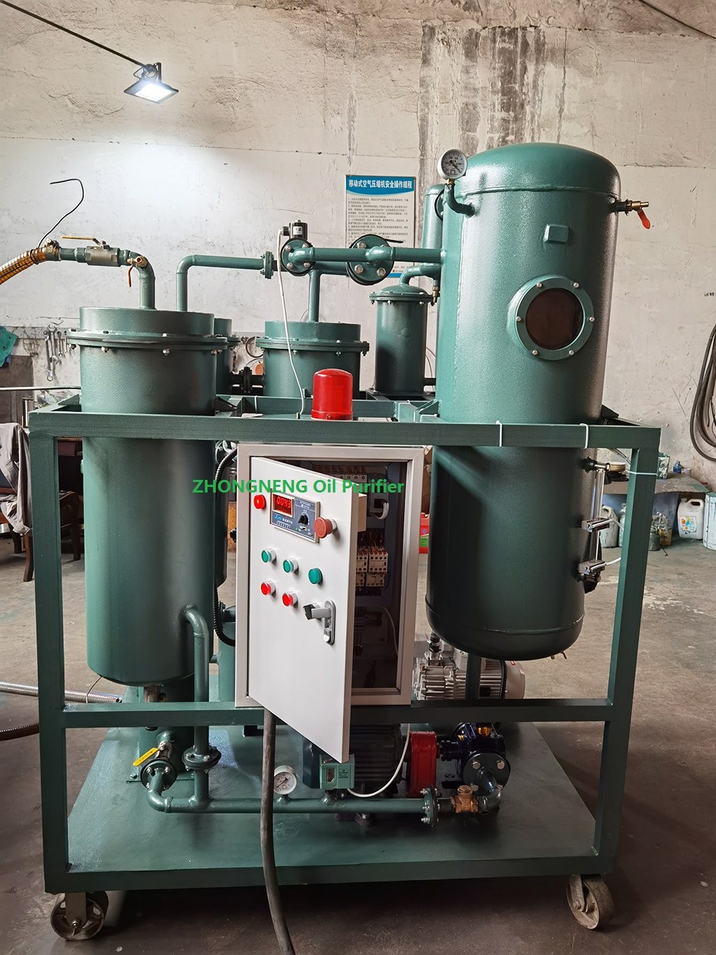 TY-10 Vacuum Turbine Oil Purifier Machine Is Shipped