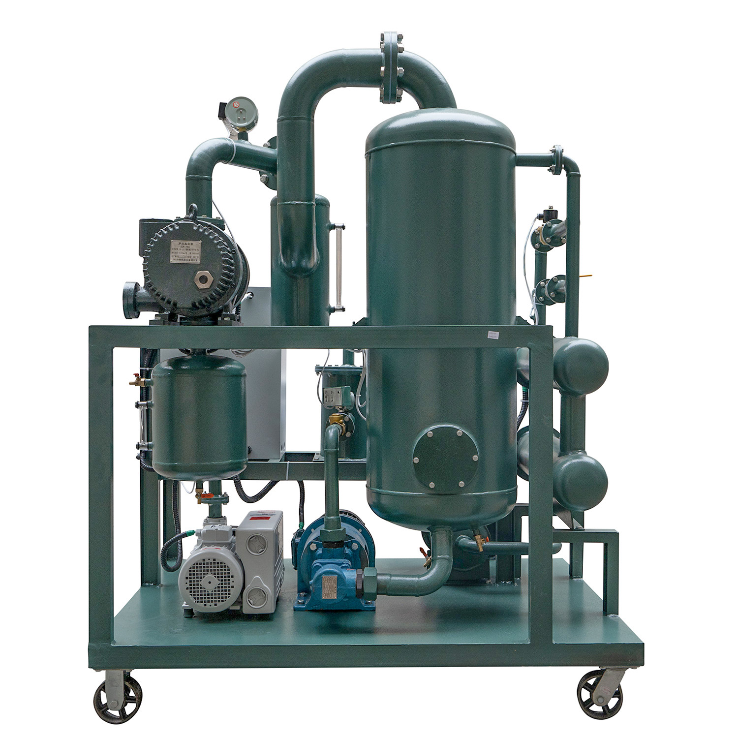Updated 3000LPH Double Stage Vacuum Transformer Oil Treatment Machine 