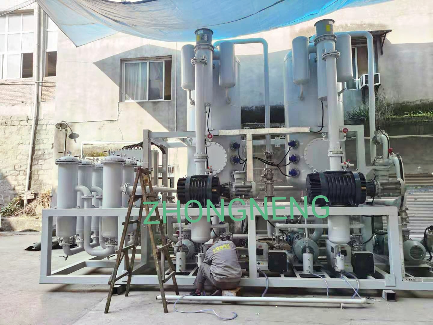 Specially Customized ZYD-500 High Vacuum Transformer Oil Purification Machine is Delivered