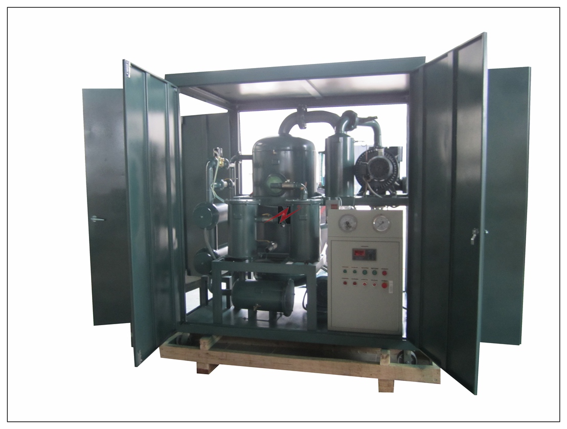 ZYD-I Double Stage High Vacuum Transformer Oil Regeneration Purifier
